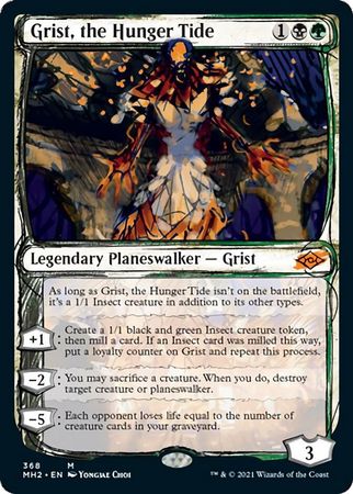 SKETCH Grist, the Hunger Tide 368 - Showcase MH2 Modern Horizons 2