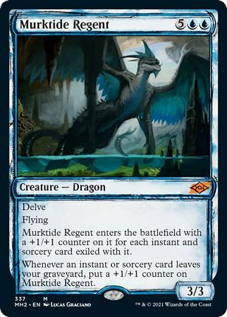 SKETCH Murktide Regent 337 - Showcase MH2 Modern Horizons 2