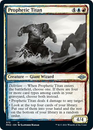 SKETCH Prophetic Titan 373 - Showcase MH2 Modern Horizons 2
