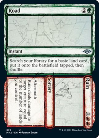 SKETCH Road // Ruin 376 - Showcase MH2 Modern Horizons 2