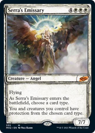 SKETCH Serra's Emissary 333 - Showcase MH2 Modern Horizons 2