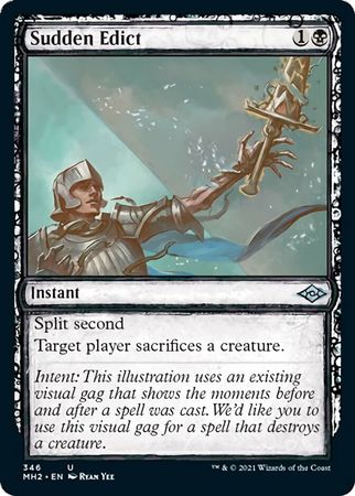 SKETCH Sudden Edict 346 - Showcase MH2 Modern Horizons 2