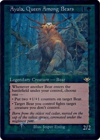 Ayula, Queen Among Bears 519 - Showcase / Retro Frame