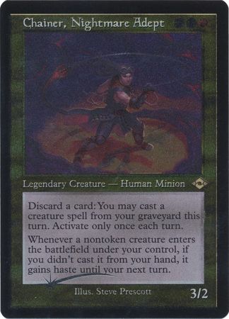Chainer, Nightmare Adept 419 - Showcase / Retro Frame