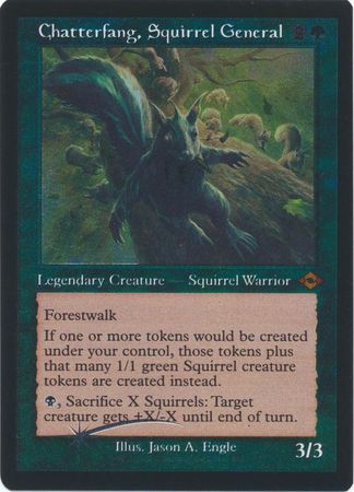 Chatterfang, Squirrel General 410 - Showcase / Retro Frame