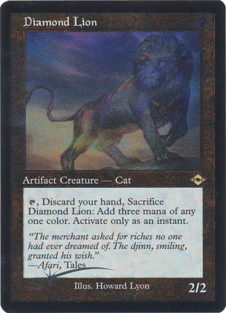 Diamond Lion 427 - Showcase / Retro Frame