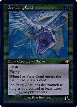 Ice-Fang Coatl 527 - Showcase / Retro Frame
