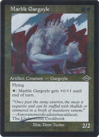 Marble Gargoyle 382 - Showcase / Retro Frame