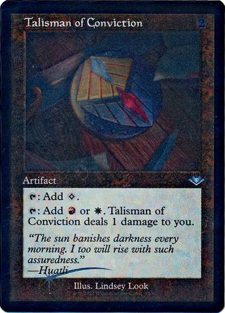 Talisman of Conviction 533 - Showcase / Retro Frame
