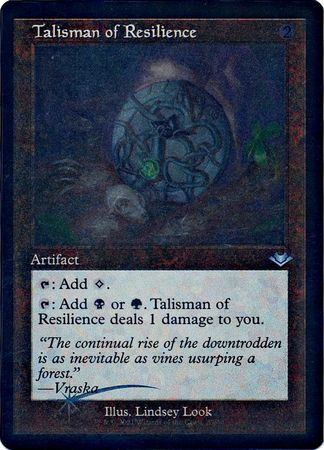 Talisman of Resilience 537 - Showcase / Retro Frame