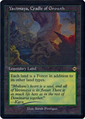 Yavimaya, Cradle of Growth 441 - Showcase / Retro Frame