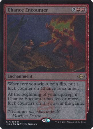 ETCHED FOIL  Chance Encounter 277 - Etched Foil MH2 Modern Horizons 2