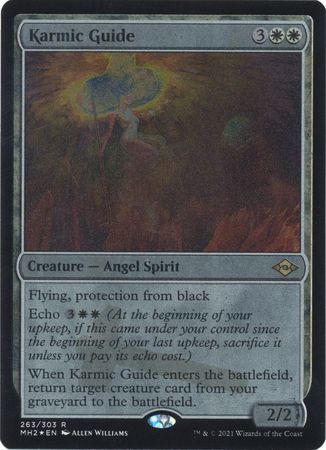 ETCHED FOIL  Karmic Guide 263 - Etched Foil MH2 Modern Horizons 2