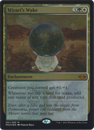 ETCHED FOIL  Mirari's Wake 291 - Etched Foil MH2 Modern Horizons 2