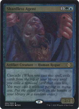 ETCHED FOIL  Shardless Agent 292 - Etched Foil MH2 Modern Horizons 2