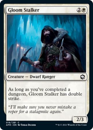 FOIL Gloom Stalker 016/281 - Adventures in the Forgotten Realm