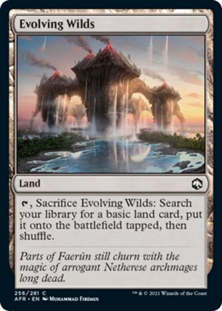 FOIL Evolving Wilds 256/281 - Adventures in the Forgotten Realm
