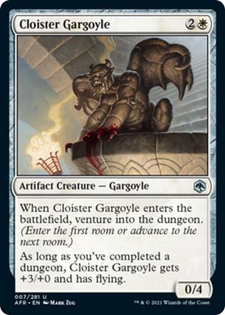 FOIL Cloister Gargoyle 007/281 - Adventures in the Forgotten Realm