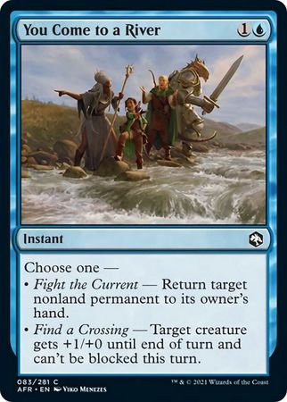 FOIL You Come to a River 083/281 - Adventures in the Forgotten Realm