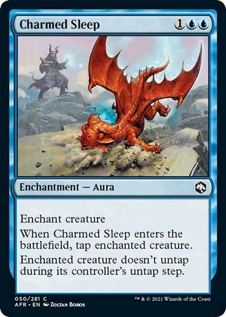 FOIL Charmed Sleep 050/281 - Adventures in the Forgotten Realm