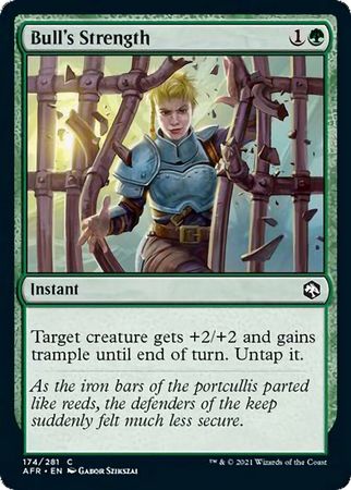 FOIL Bull's Strength 174/281 - Adventures in the Forgotten Realm