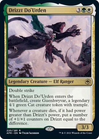 FOIL Drizzt Do'Urden 220/281 - Adventures in the Forgotten Realm