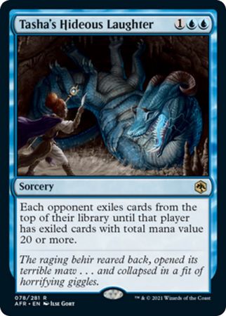FOIL Tasha's Hideous Laughter 078/281 - Adventures in the Forgotten Realm