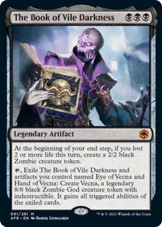 FOIL The Book of Vile Darkness 091/281 - Adventures in the Forgotten Realm