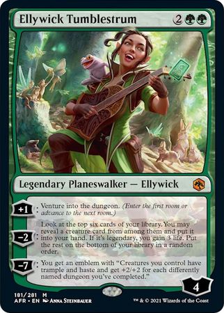 FOIL Ellywick Tumblestrum 181/281 - Adventures in the Forgotten Realm