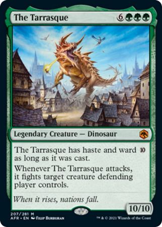 FOIL The Tarrasque 207/281 - Adventures in the Forgotten Realm