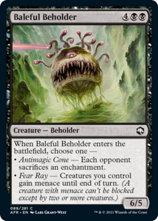 FOIL Baleful Beholder 089/281 - Adventures in the Forgotten Realm