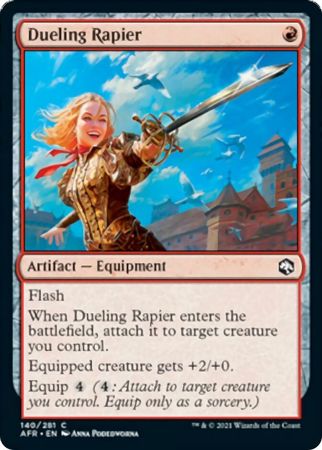 FOIL Dueling Rapier 140/281 - Adventures in the Forgotten Realm