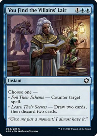 FOIL You Find the Villains' Lair 084/281 - Adventures in the Forgotten Realm