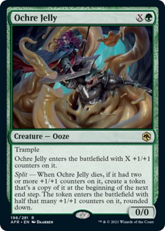 FOIL Ochre Jelly 196/281 - Adventures in the Forgotten Realm