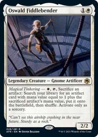 FOIL Oswald Fiddlebender 028/281 - Adventures in the Forgotten Realm