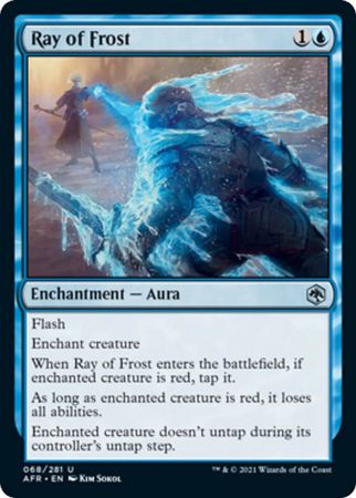 FOIL Ray of Frost 068/281 - Adventures in the Forgotten Realm