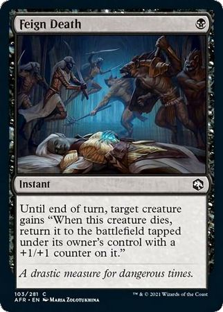 FOIL Feign Death 103/281 - Adventures in the Forgotten Realm