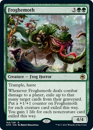 FOIL Froghemoth 184/281 - Adventures in the Forgotten Realm