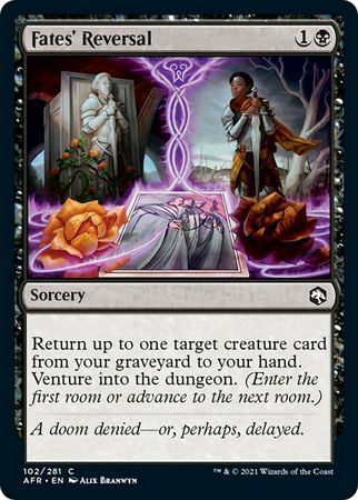 FOIL Fates' Reversal 102/281 - Adventures in the Forgotten Realm