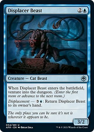 FOIL Displacer Beast 054/281 - Adventures in the Forgotten Realm