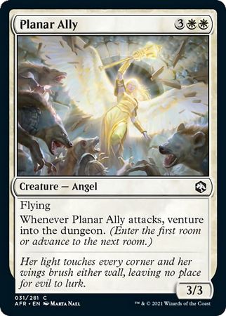 FOIL Planar Ally 031/281 - Adventures in the Forgotten Realm