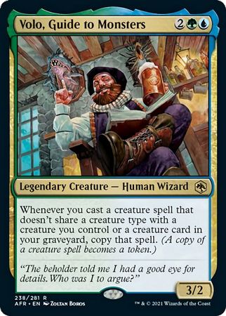 FOIL Volo, Guide to Monsters 238/281 - Adventures in the Forgotten Realm