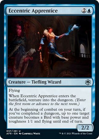 FOIL Eccentric Apprentice 057/281 - Adventures in the Forgotten Realm