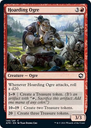 FOIL Hoarding Ogre 146/281 - Adventures in the Forgotten Realm