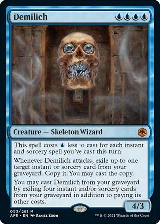 FOIL Demilich 053/281 - Adventures in the Forgotten Realm