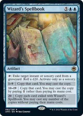 FOIL Wizard's Spellbook 082/281 - Adventures in the Forgotten Realm