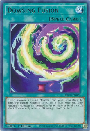 Dowsing Fusion - KICO-EN024 -Rare 1st Edition