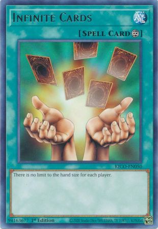 Infinite Cards - KICO-EN050 -Rare 1st Edition