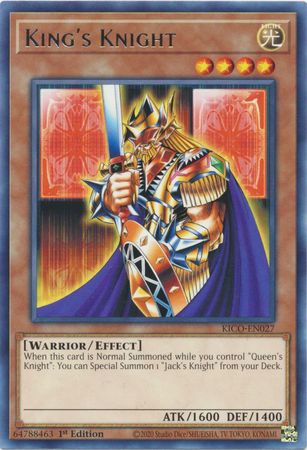 King's Knight - KICO-EN027 -Rare 1st Edition