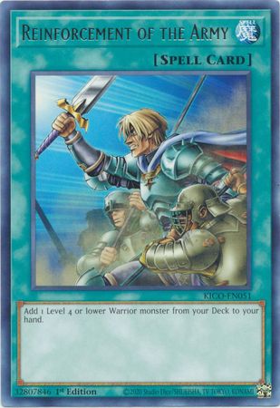 Reinforcement of the Army - KICO-EN051 -Rare 1st Edition